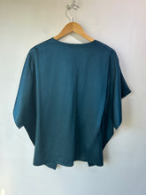 Sies Marjan Teal Silk Top