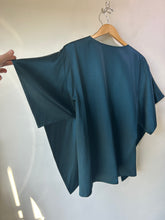 Sies Marjan Teal Silk Top