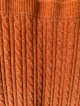 Sayaka Davis Rust Chenille Knit Dress
