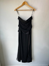 Jenny Yoo Black Silk Gown