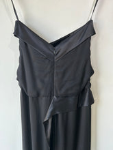 Jenny Yoo Black Silk Gown