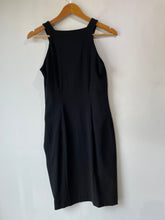 Claude Montana Black Body Con Dress