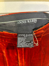 Anne Klein Rust Orange Velvet Pants