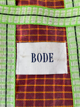 Bode Red & Green Checkered Market Bag