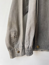 Vintage Gray Utility Multi-Zipper Jacket