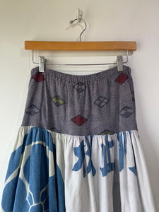 Vintage Oögenesis Japanese-Inpspired Textile Repurposed Skirt