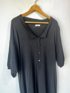 Toteme Black Rayon Knit Dress