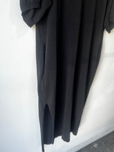 Toteme Black Rayon Knit Dress