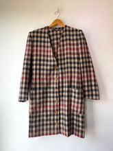 Giorgio Armani Plaid Wool Top and Dress Set