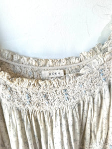 Doen Embroidered Floral Mini Dress