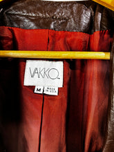 Vakko Brown Leather Jacket