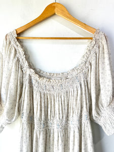 Doen Embroidered Floral Mini Dress