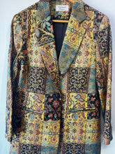 Giancarlo Ferrari Gold Brocade Blazer