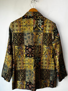 Giancarlo Ferrari Gold Brocade Blazer