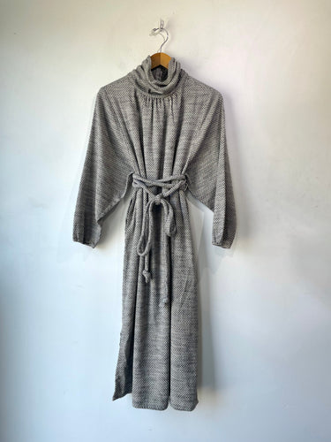 Ace & Jig Gray Turtleneck Midi Dress