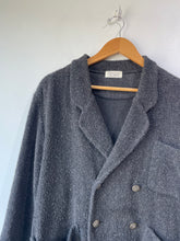 Vintage Matsuda Charcoal Gray Terrycloth Blazer