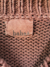 Babaa Brown Cotton Knit Sweater