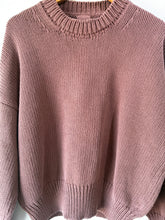 Babaa Brown Cotton Knit Sweater