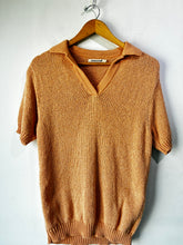 Misha & Puff Peach Short Sleeve Sweater