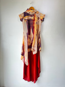 Vivienne Tam Salvador Dali Silk Gown