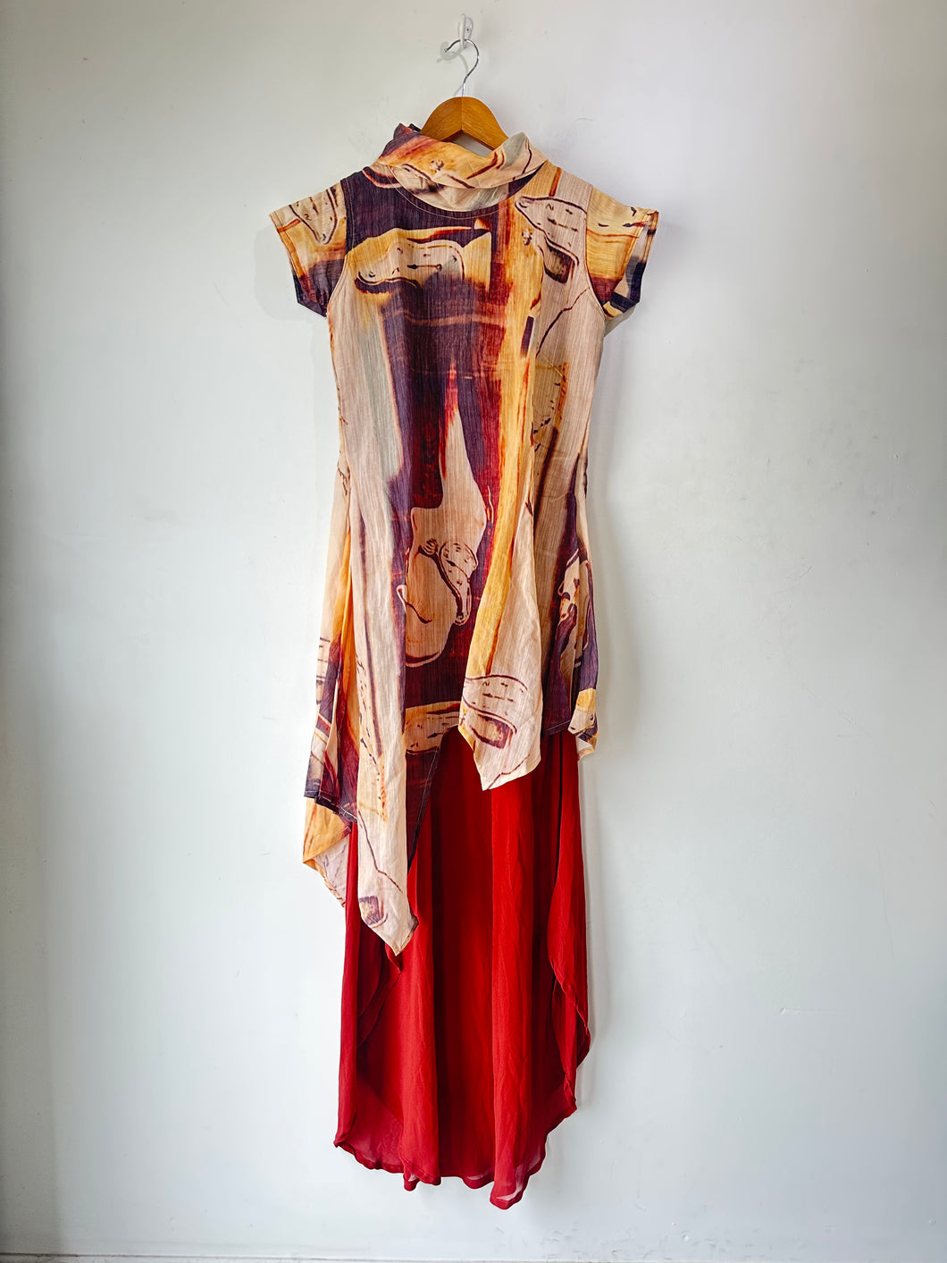 Vivienne Tam Salvador Dali Silk Gown