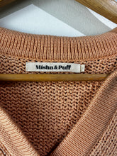 Misha & Puff Peach Short Sleeve Sweater