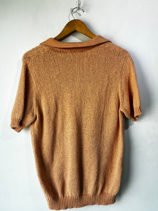 Misha & Puff Peach Short Sleeve Sweater