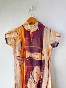 Vivienne Tam Salvador Dali Silk Gown