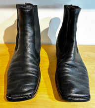 Celine Black Leather Ankle Boots Sz 37/6.5 US