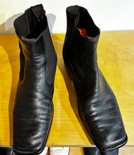 Celine Black Leather Ankle Boots Sz 37/6.5 US