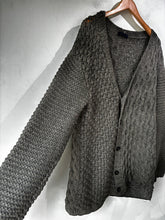 Tim Hamilton Grey Two-Ply Cardigan