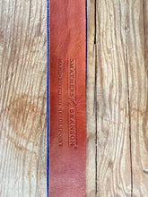 Smathers & Branson Navy Needlepoint Belt