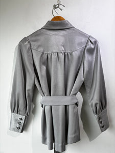 Grey Polyester Leisure Suit