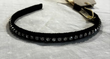 Doen Black Rhinestone Headband