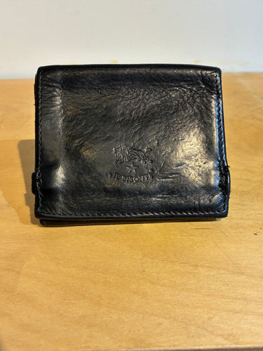 Il Bisonte Black Leather Wallet