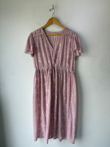 Christy Dawn Pink Block Print Dress