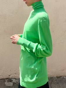 Studio Nicholson Nilo Fine Crepe Turtleneck - Apple