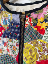 Handmade Vintage Multicolor Patchwork Quilt Jacket