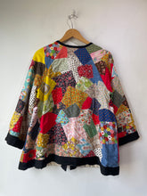 Handmade Vintage Multicolor Patchwork Quilt Jacket