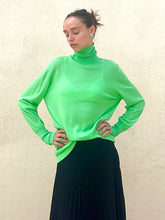 Studio Nicholson Nilo Fine Crepe Turtleneck - Apple
