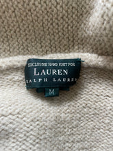 Vintage Ralph Lauren Hunting Scene Knit Cardigan