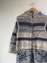 Isabel Marant Etoile Blue Striped Knit Cardigan