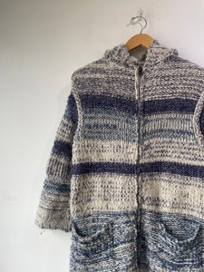 Isabel Marant Etoile Blue Striped Knit Cardigan