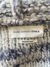 Isabel Marant Etoile Blue Striped Knit Cardigan