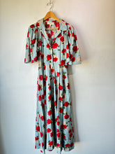 The Great Light Blue Rose Floral Dress