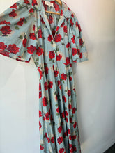 The Great Light Blue Rose Floral Dress