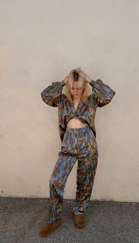 Vintage Ungaro Parallele Two-Piece Floral Set