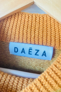 Daeza Mustard Alpaca Sweater