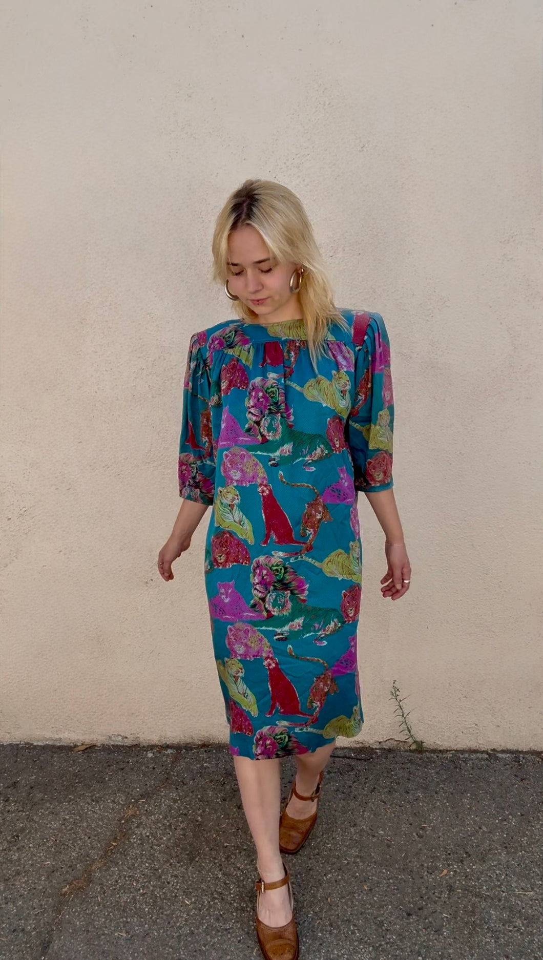 Vintage Emanuel Ungaro Printed Dress