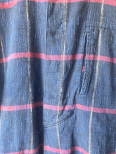 Vintage Issey Miyake Men Indigo Plaid Shirt